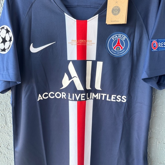 Neymar PSG Jersey Blue Final 2020 - Picture 5 of 7